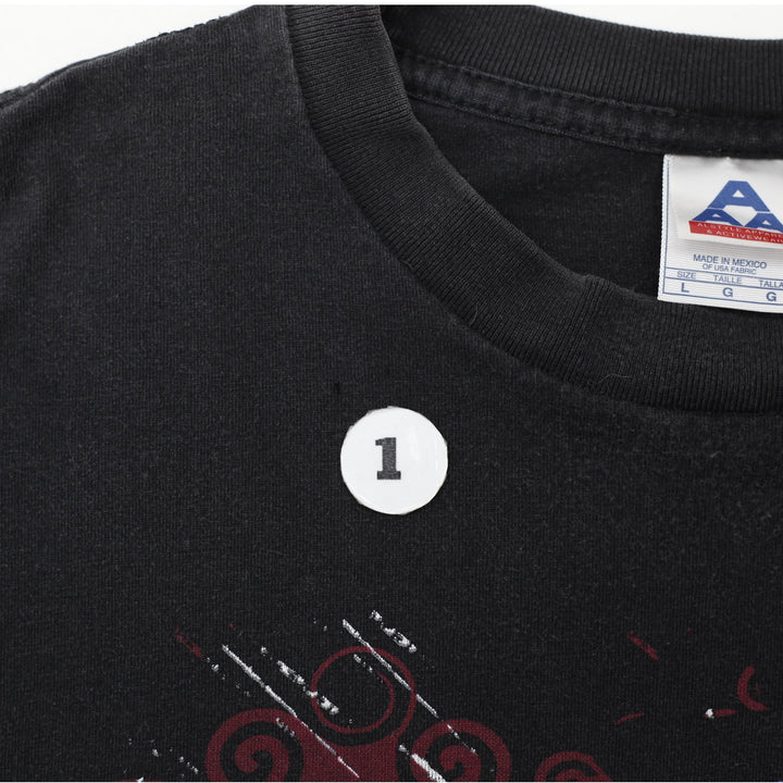 Vintage Mens AC/DC Band T-Shirt Black Graphic Logo | Migration_T-Shirts - Detail View | Fashion Rerun