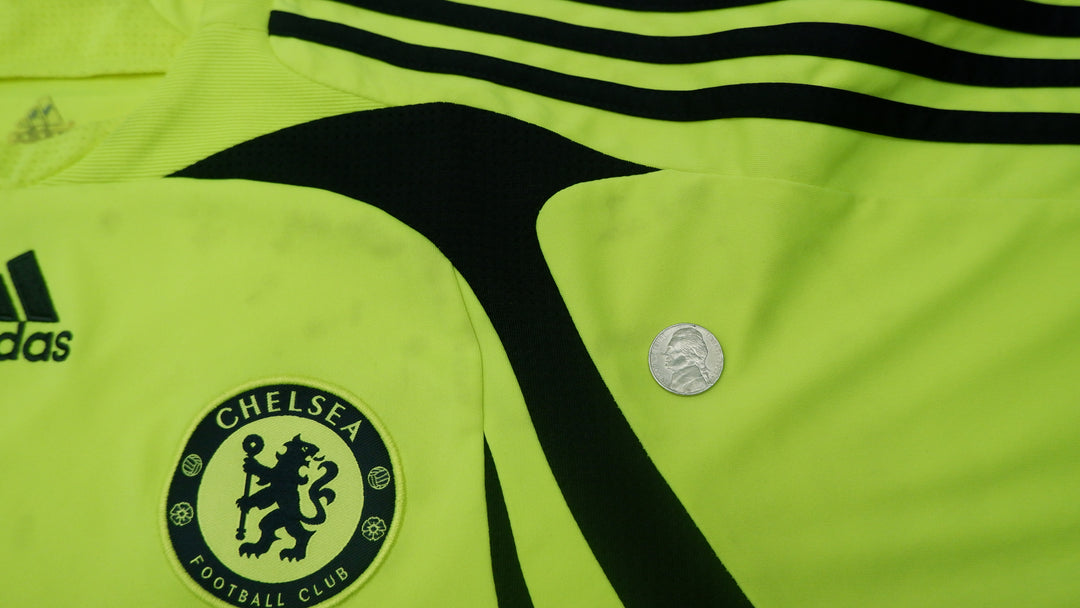 Mens 2007/08 Chelsea Away Football Shirt Adidas Soccer Jersey