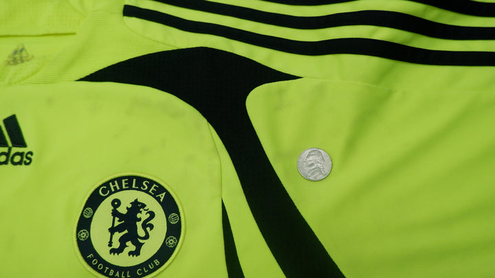 Mens 2007/08 Chelsea Away Football Shirt Adidas Soccer Jersey