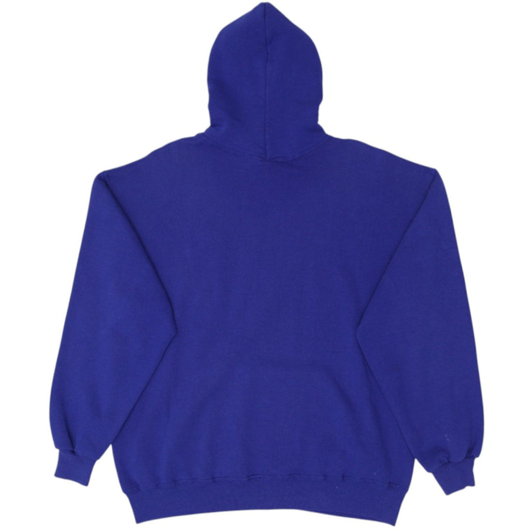 Vintage Russell Athletic Hoodie Blue Pullover Made In USA XL