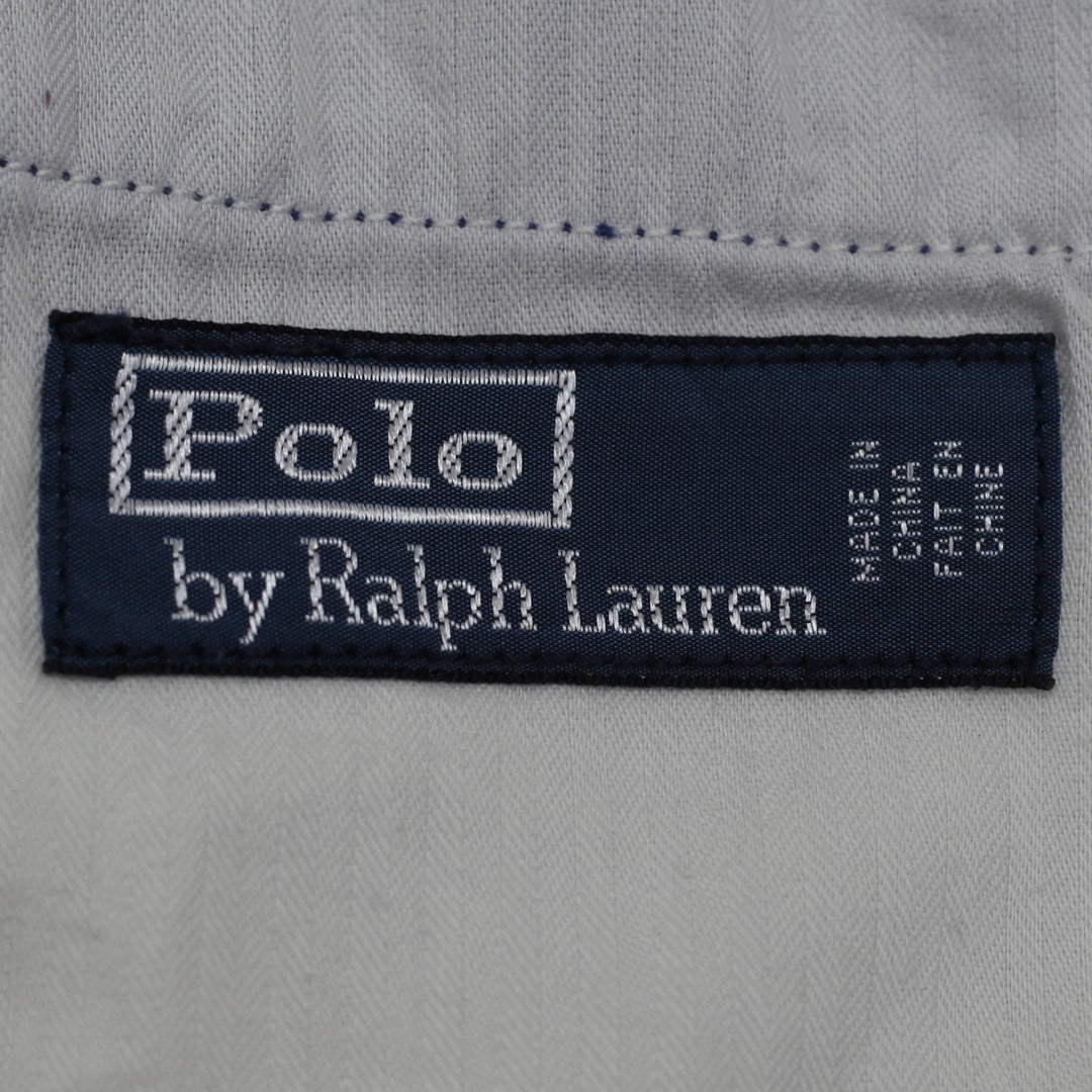 Mens Polo Ralph Lauren Trousers Navy Blue Corduroy Casual Elegant