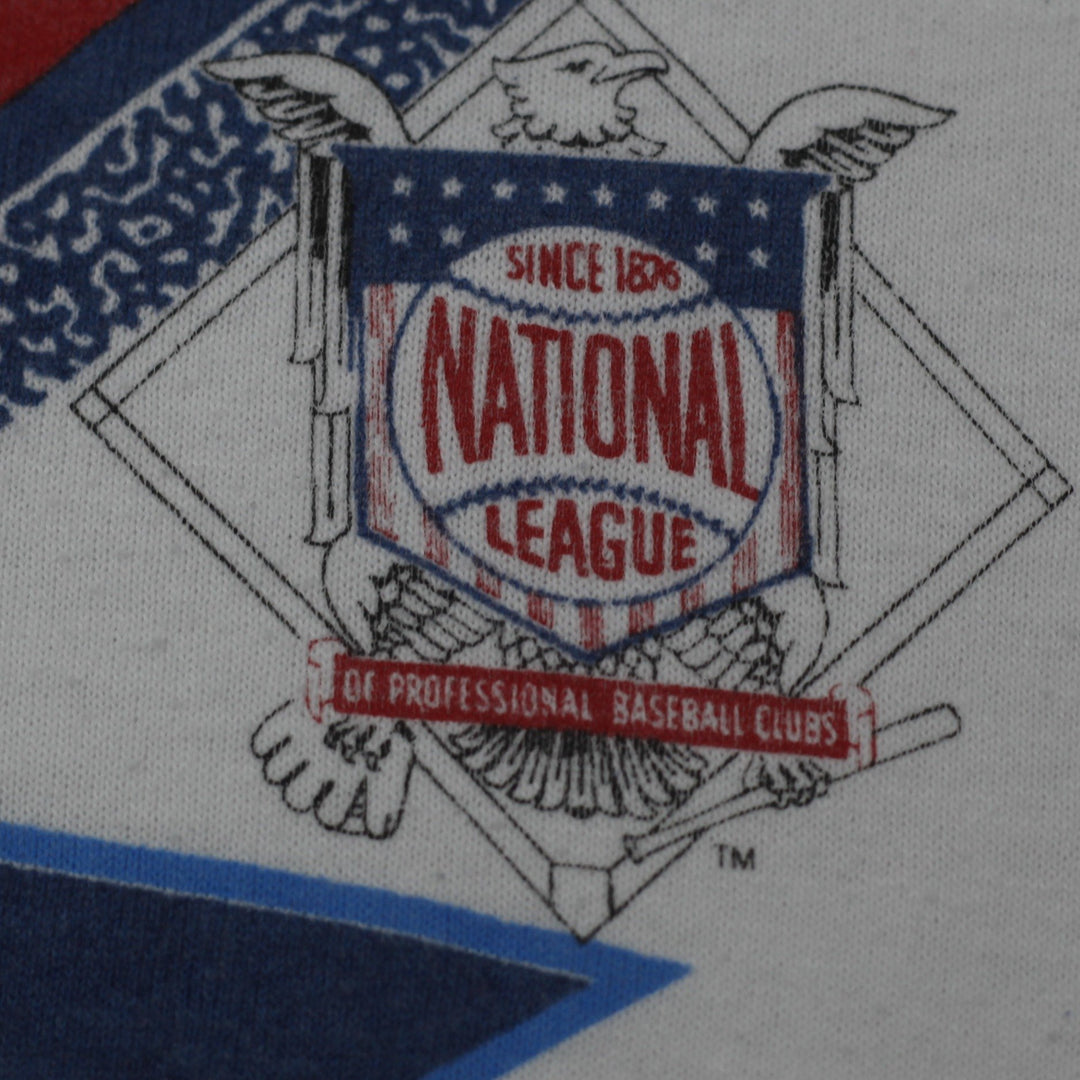Vintage 1992 World Series MLB Toronto Blue Jays and Atlanta Braves S.Stitch