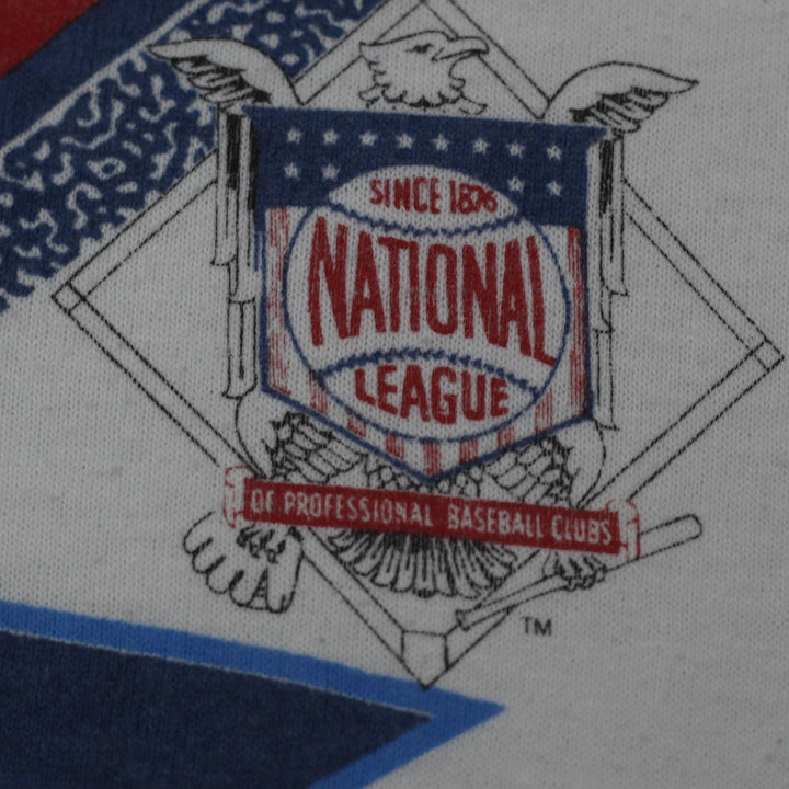 Vintage 1992 World Series MLB Toronto Blue Jays and Atlanta Braves S.Stitch