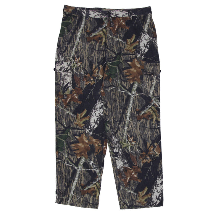 Mens Mossy Oak Filed Staff Camo Forest Cargo Pants