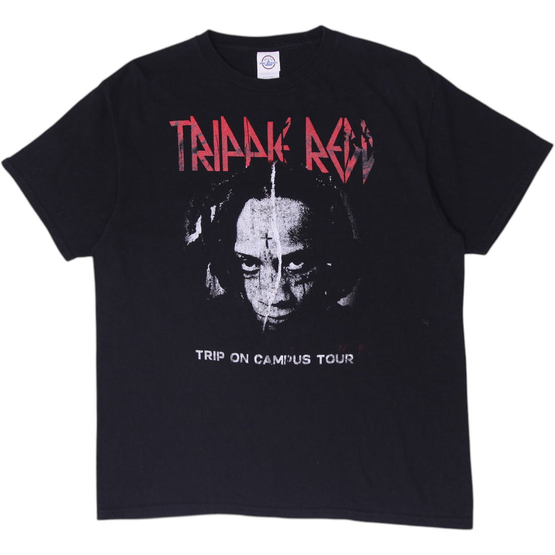 Vintage Delta Pro Trippie Redd Trip On Campus Tour Double Sided Concert Merch T-Shirt Size L