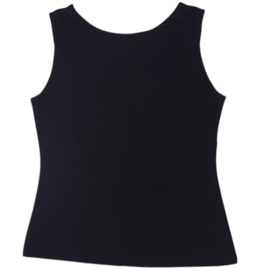 Y2K Ladies Bellissima Geometric Pattern Sleeveless Tank Top | Migration_Y2K Tops - Side View | Fashion Rerun