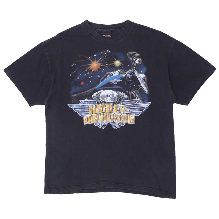 Vintage Harley Davidson Chicago IL T-Shirt Made In USA L - Fashion Rerun Vintage Migration_T-Shirt