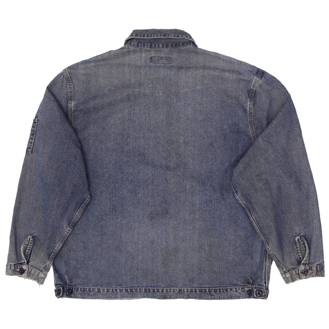 Mens Dickies Blue Jean Canvas Workwear Chore Jacket