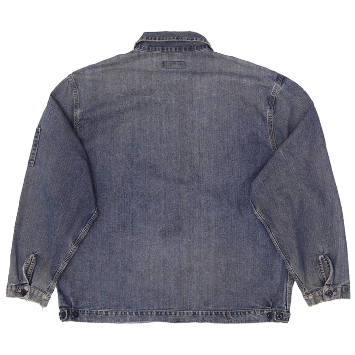 Mens Dickies Blue Jean Canvas Workwear Chore Jacket