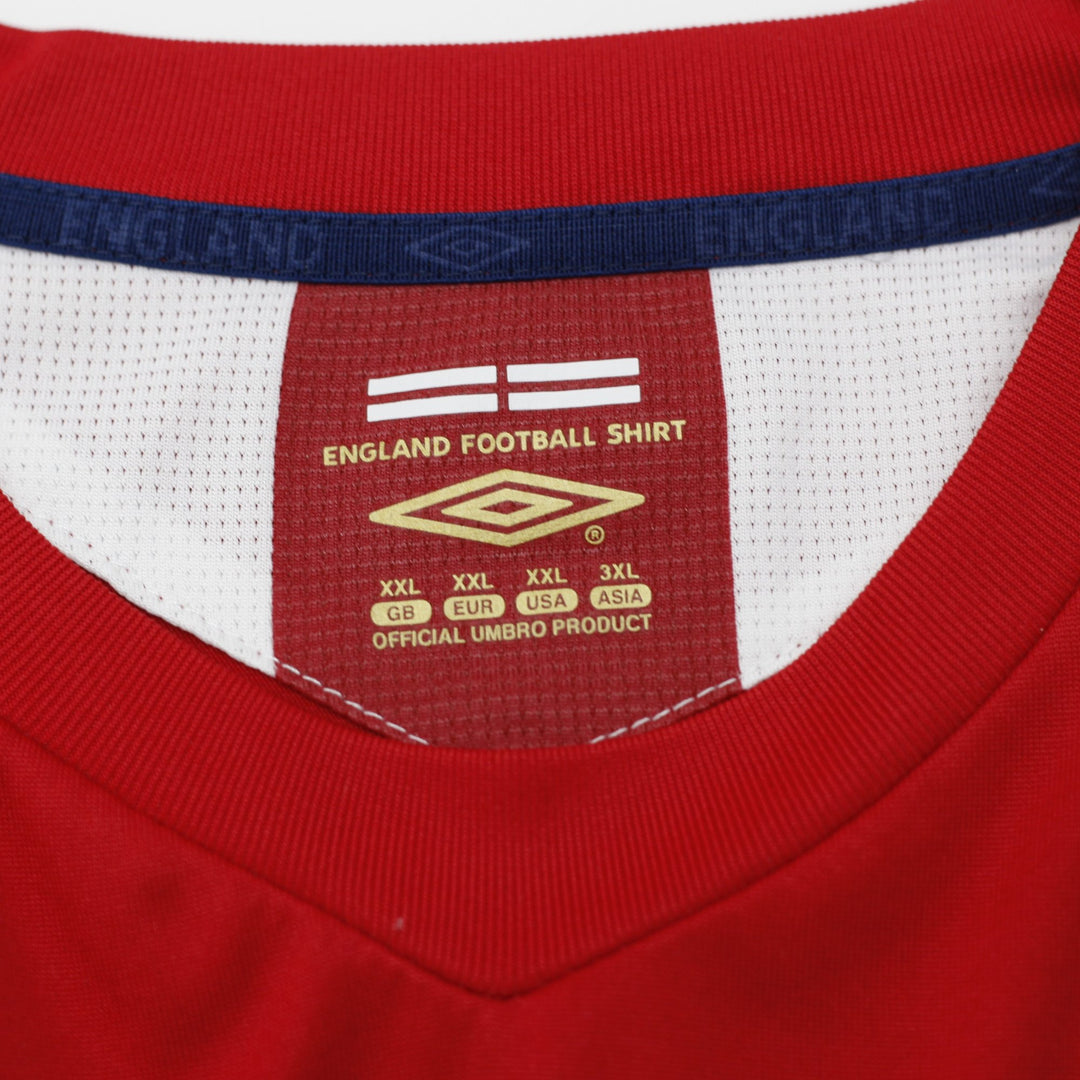 2006-08 Umbro England Away Football Jersey Size XXL | Migration_Jerseys - Back View | Fashion Rerun