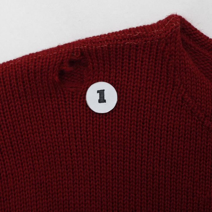 Vintage 80s University of Wisconsin Letterman's Sweater Made in USA Size L | Migration_Jumper & Knitwear - De | Fashion Rerun