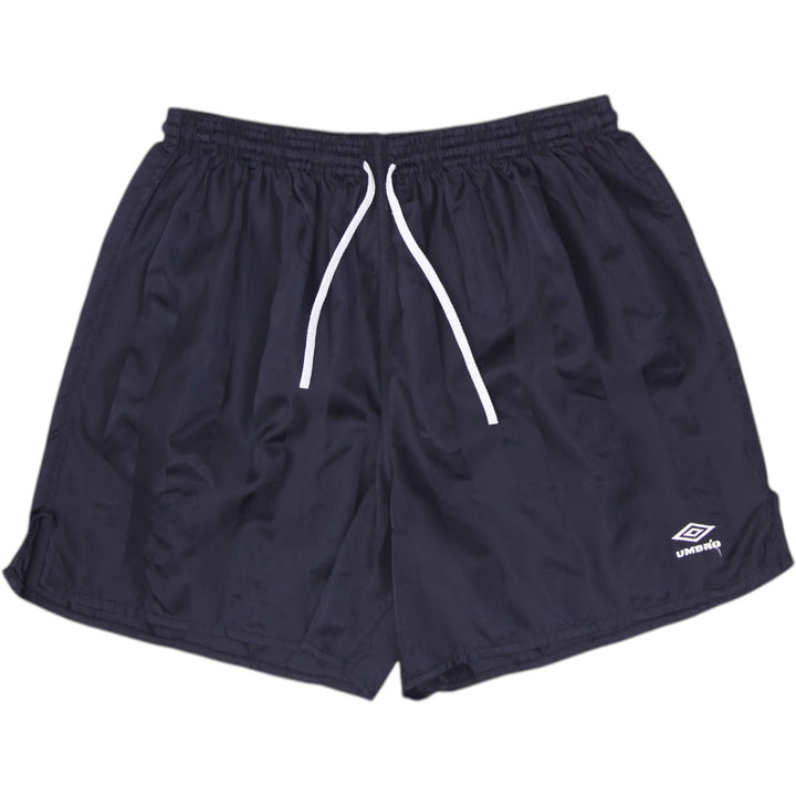 Vintage 90s Umbro Black Checkerboard Soccer Athletic Shorts  Made in USA Large