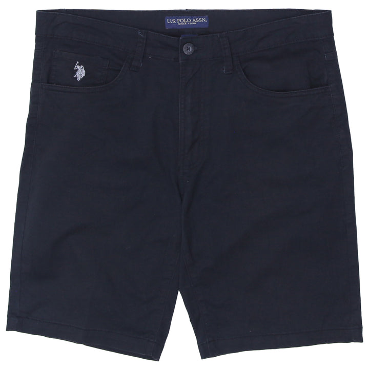 Mens U.S Polo Assn Black Shorts