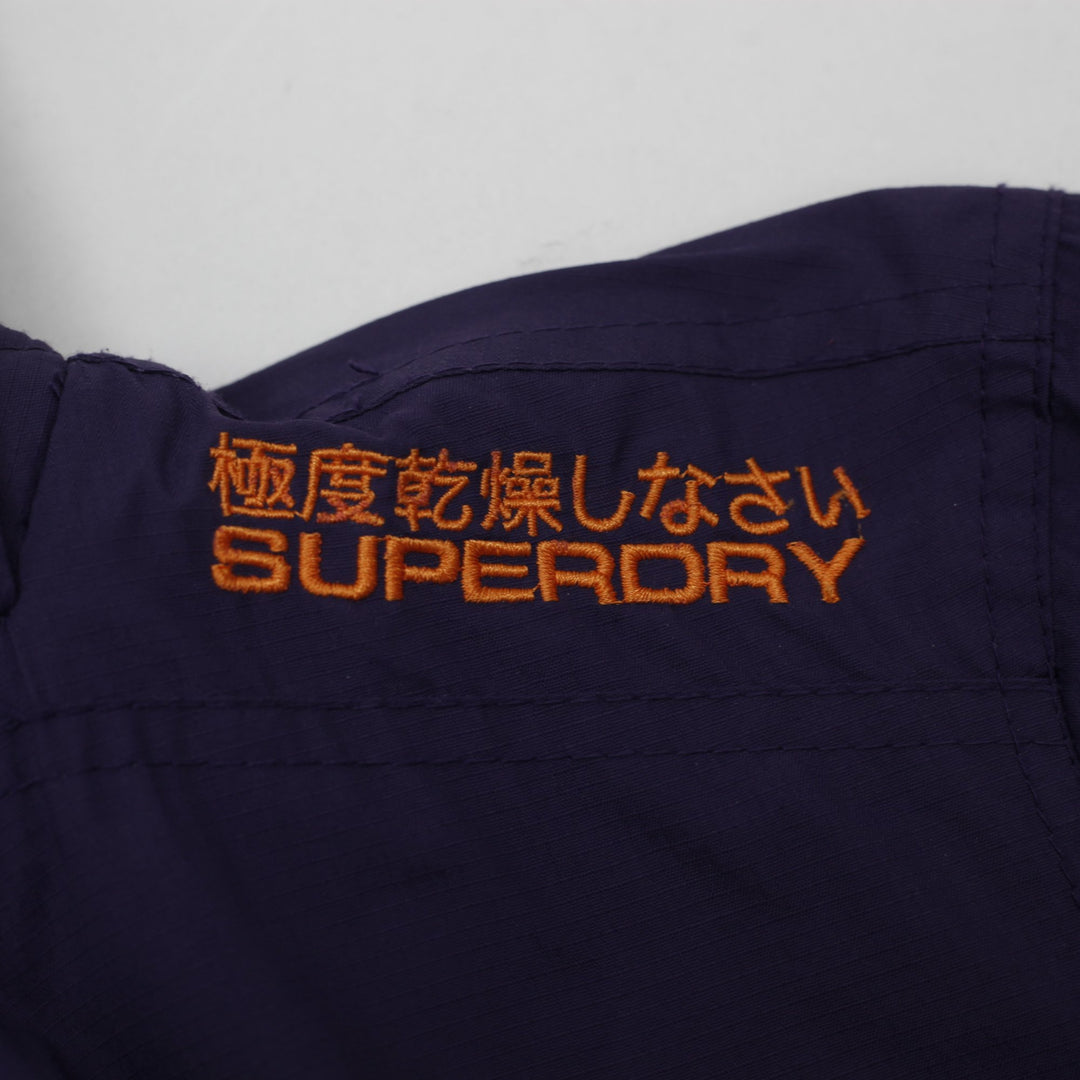 Ladies Superdry Windbomber Ripstop Hooded Bomber Jacket Size L