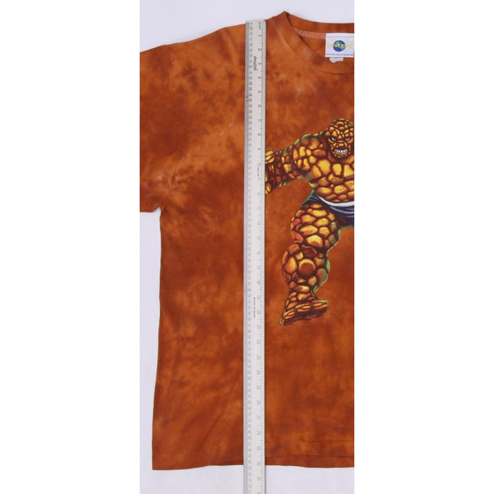 Vintage 90s Marvel Fantastic Four "The Thing" Tie-Dye T-Shirt Made In USA XL | Migration_T-Shirts - View 6 | Fashion Rerun