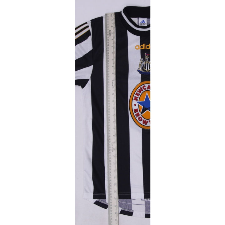 Vintage Adidas Newcastle United 1997 1999 Home Soccer Shearer #9 Jersey S | Migration_Jerseys - View 6 | Fashion Rerun