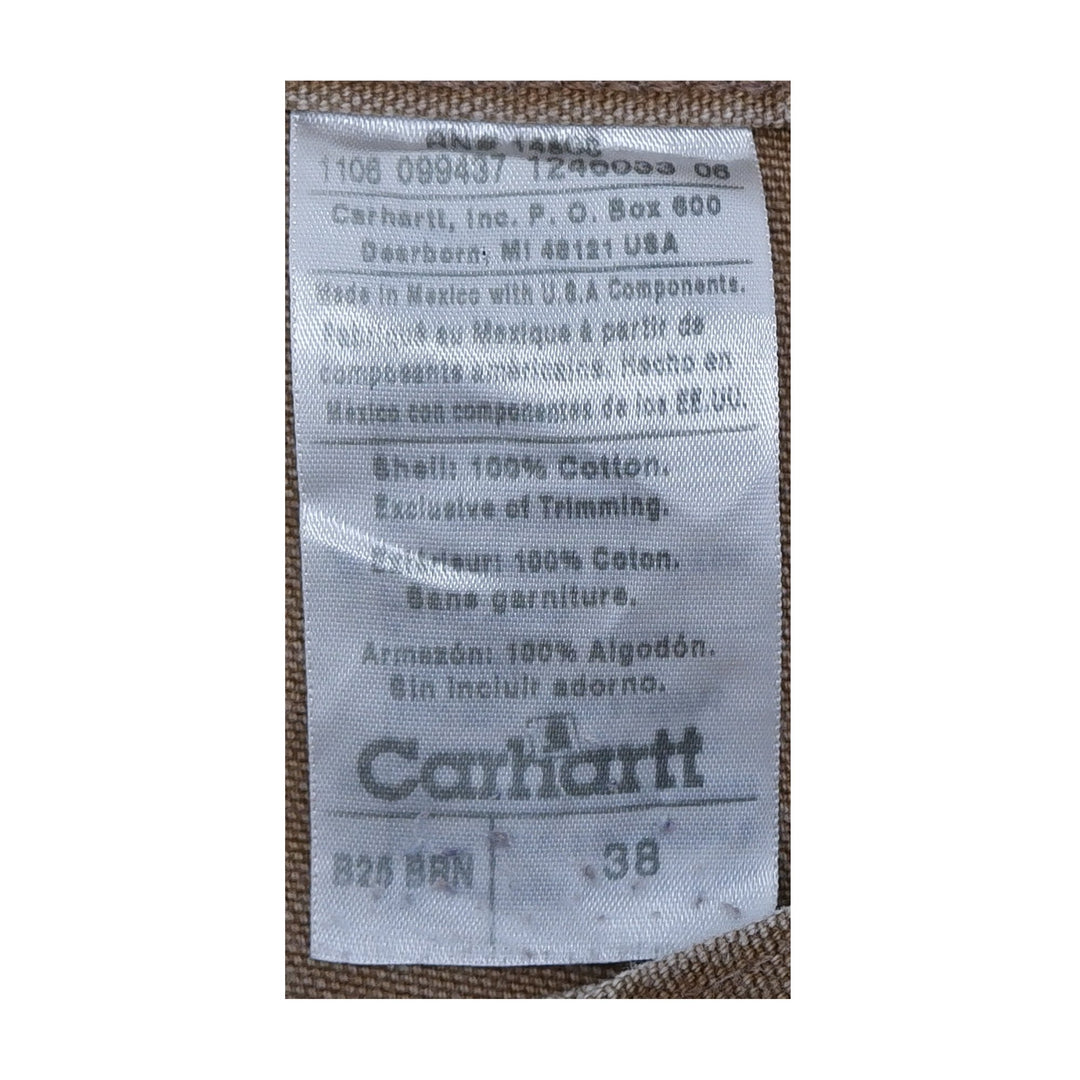 Mens B25 BRN Carhartt Carpenter Workwear Shorts