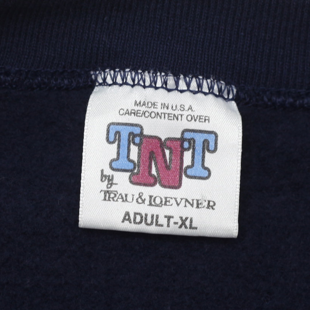 Vintage Trau & Loevner 1995 Penn State Nittany Lions Rose Bowl Sweatshirt Made in USA Navy Blue Size XL - Fashion Rerun Vintage Migration_Sweaters