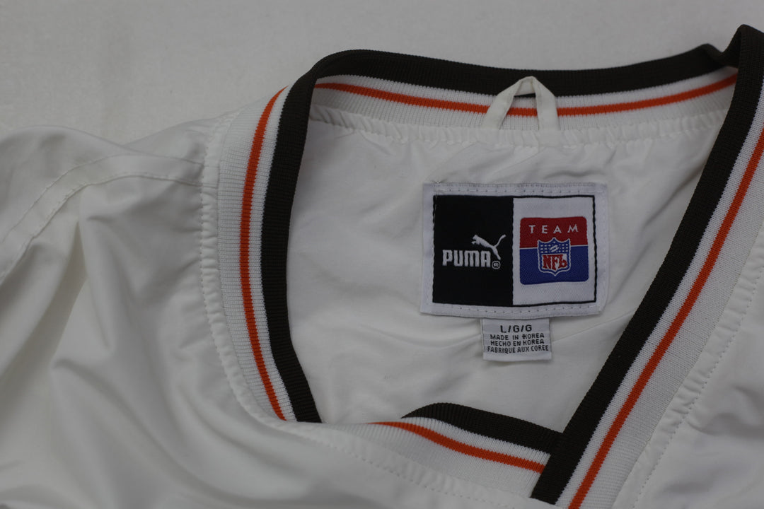 Mens Puma Cleveland Browns Cleveland Windbreaker Jacket