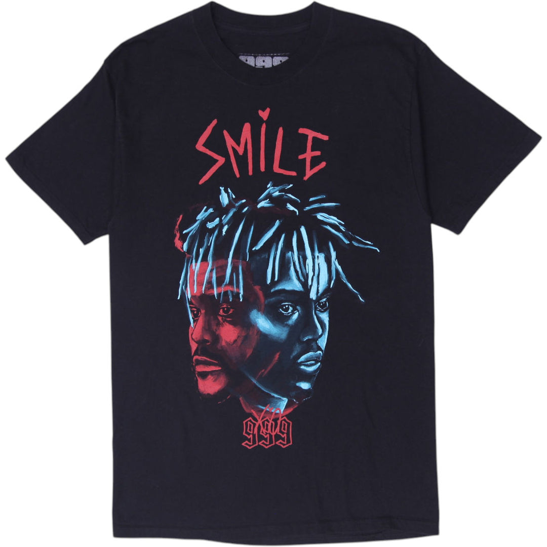 Mens Juice WRLD 999 Club "Smile" Photo Graphic T-Shirt Legends Never Die Era M