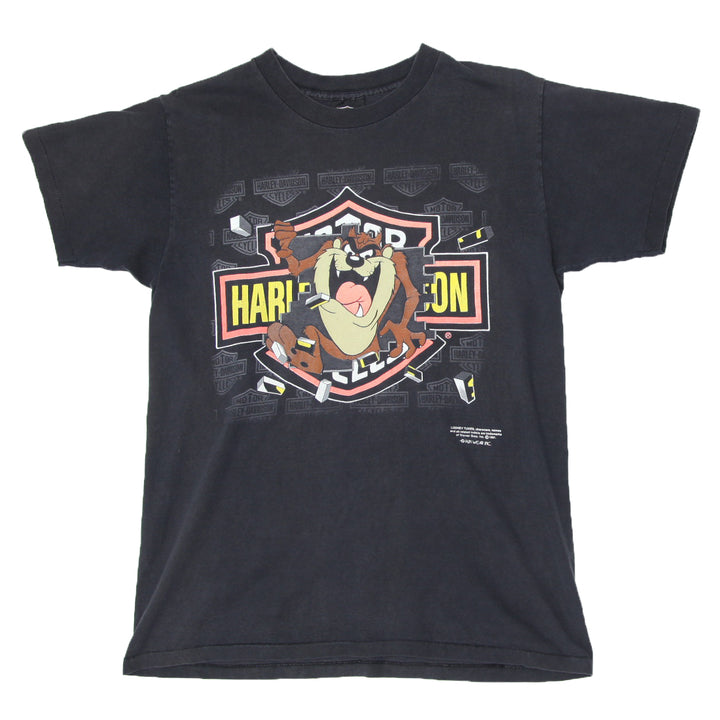 1991 Vintage Harley Davidson Tazmanian T-Shirt S.Stitch Made In USA L