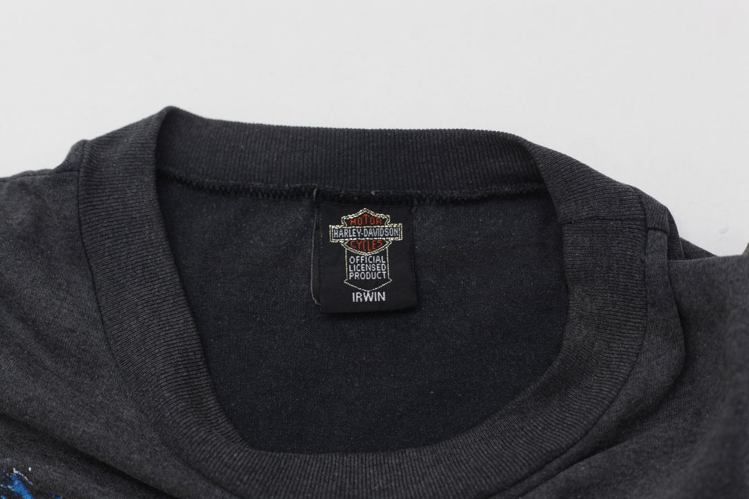 Vintage Harley Davidson Eagle T-Shirt Single Stitch L