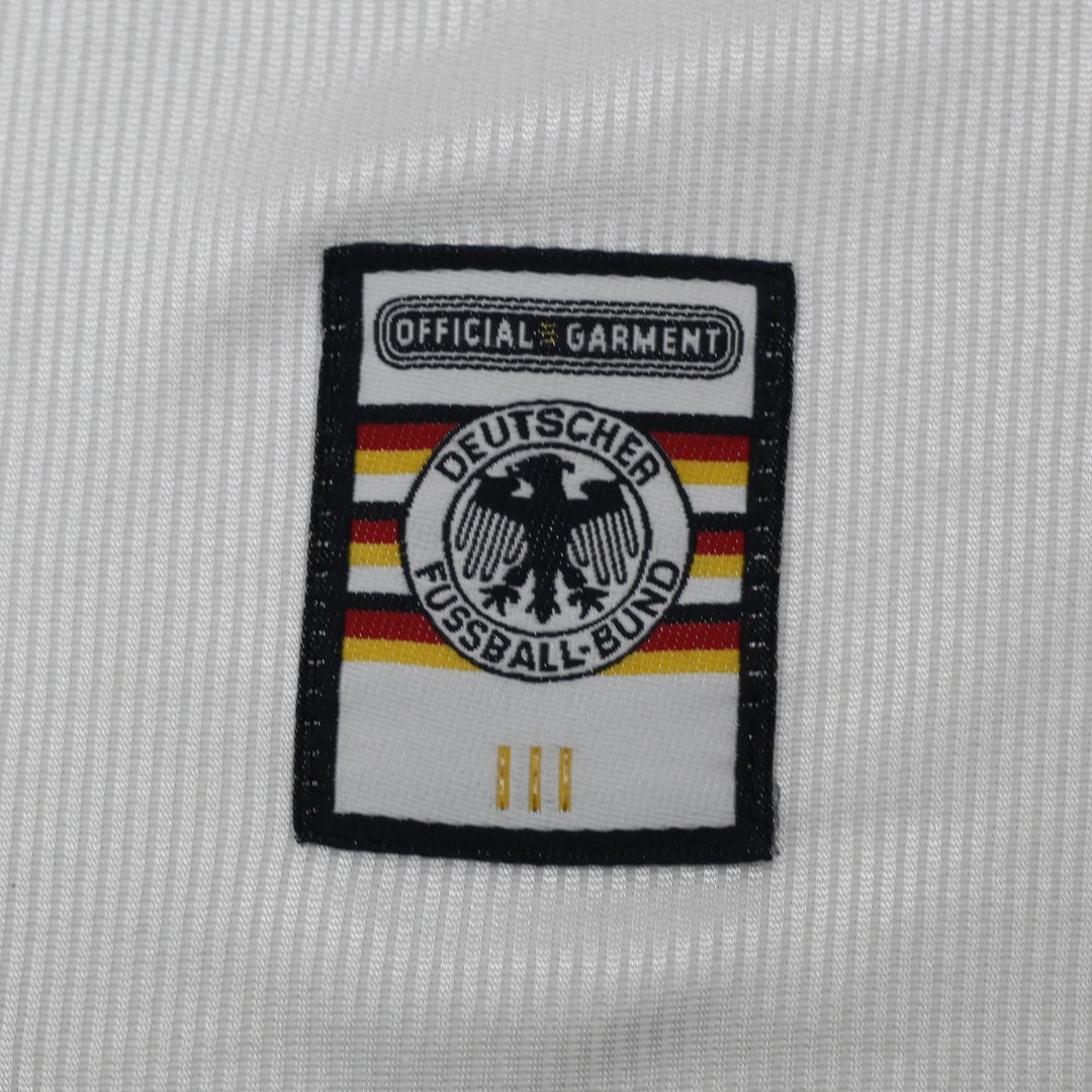 Vintage Adidas Germany 1998-99 Soccer White Jersey XL | Migration_Jerseys - Detail View | Fashion Rerun