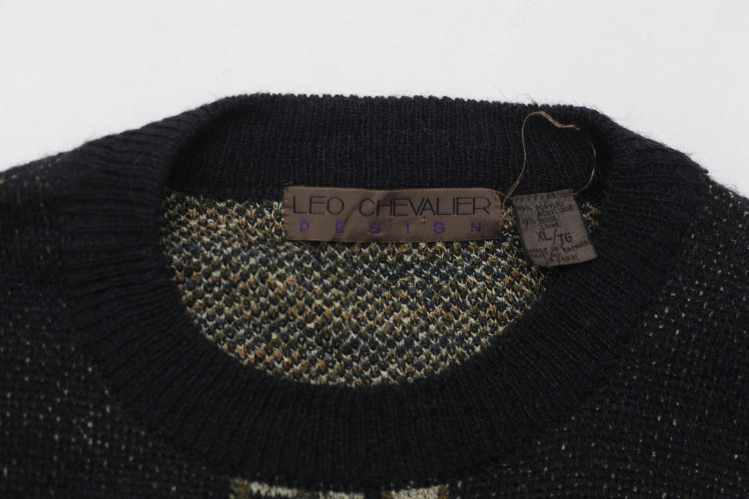 Vintage Leo Chevalier Wool Blend Sweater Size XL - Fashion Rerun Vintage Migration_Sweaters