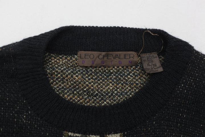 Vintage Leo Chevalier Wool Blend Sweater Size XL - Fashion Rerun Vintage Migration_Sweaters