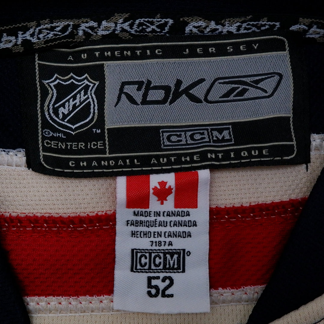 Vintage Reebok New York Rangers #10 Gaborik NHL Winter Classic Hockey Jersey | Migration_Jerseys - Back View | Fashion Rerun