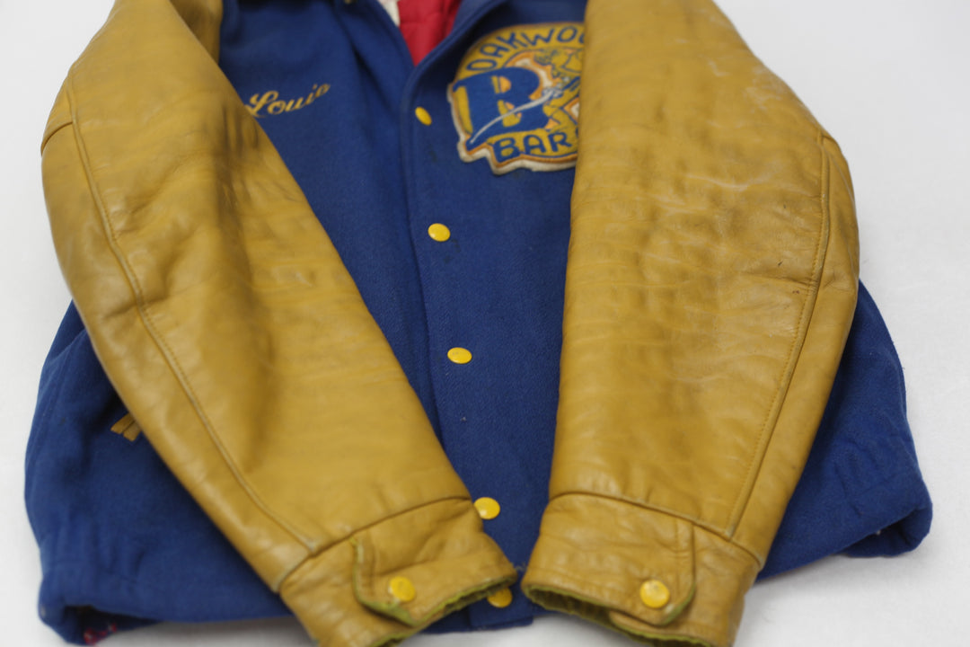 Vintage Avon Sportswear Wool Varsity Leather Sleeve Jacket - Fashion Rerun Vintage Migration_Jacket