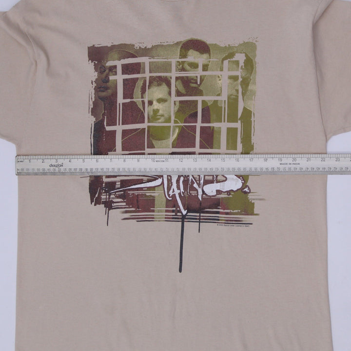 Vintage 2003 AAA Staind Concert Tour Band T-Shirt =Made in USA Size XL