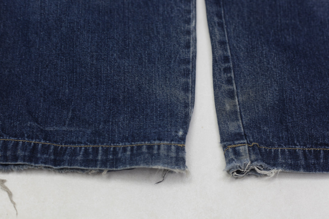 Y2K Mens Rocawear Baggy Wide Leg Straight Jeans