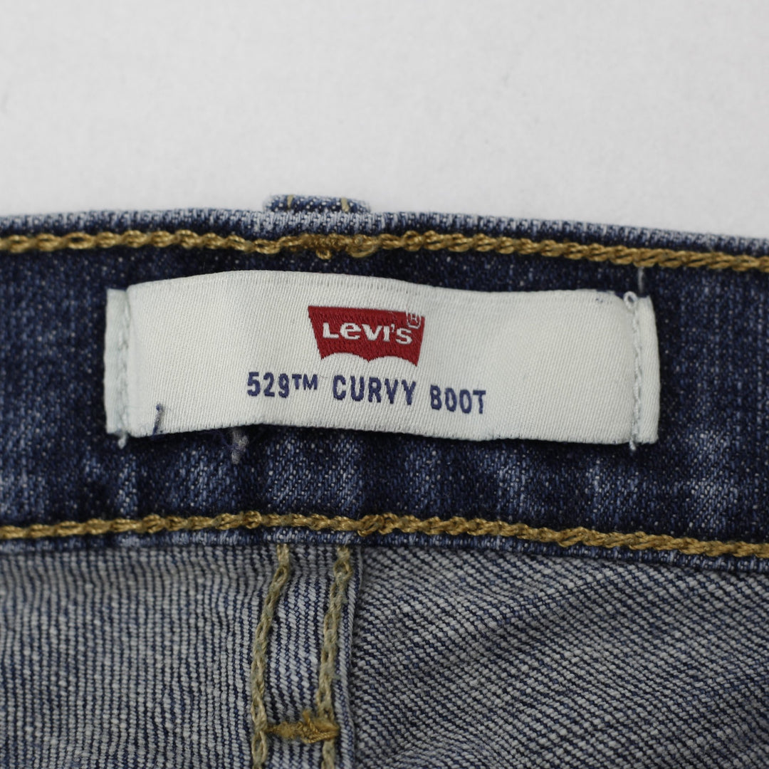 Vintage Levi's 529 Curvy Bootcut Jeans 12 M | Migration_Jeans - Back View | Fashion Rerun