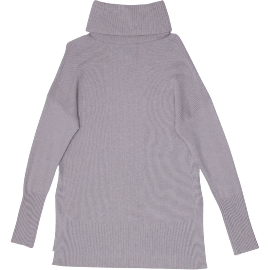 Ladies Nanette Lepore 100% 2-Ply Cashmere Turtleneck Tunic Sweater Size XL