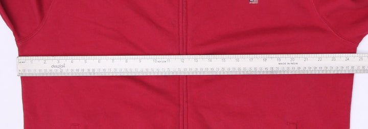 Vintage Mens Polo Ralph Lauren Maroon Full Zip Sweater Size XL | Migration_Jackets - View 11 | Fashion Rerun