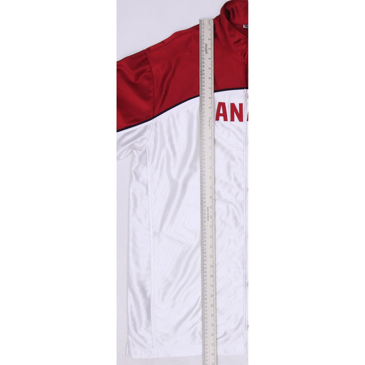 Vintage Canada Basketball Nike Button Up Shirt Size LT Made In USA