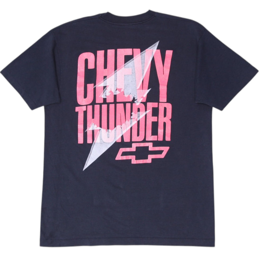 Vintage 1990s NASCAR Dale Earnhardt Chevy Thunder Single Stitch T-Shirt XL