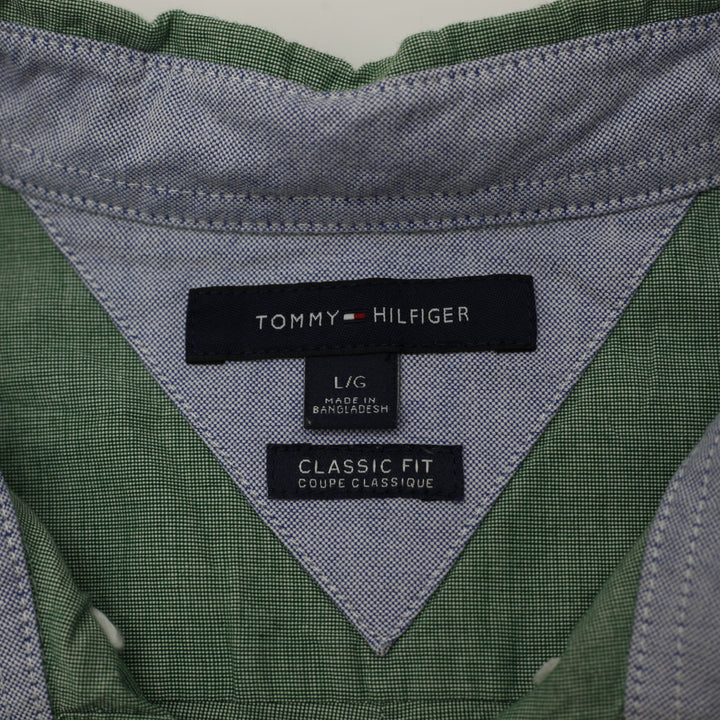 Tommy Hilfiger Check Shirt Size L | Migration_Shirts MJ DROP - Back View | Fashion Rerun