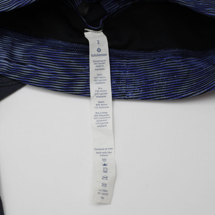 Lululemon Racerback Nylon Tank Top Size 2 | Migration_Blouses & Tops - Back View | Fashion Rerun