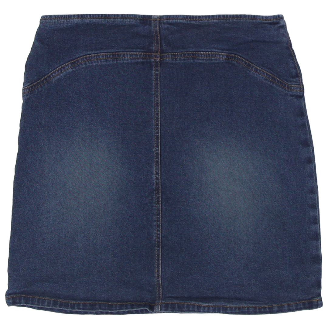 Y2K Denim Stretch Mini Skirt - Fashion Rerun Vintage Migration_Skirt