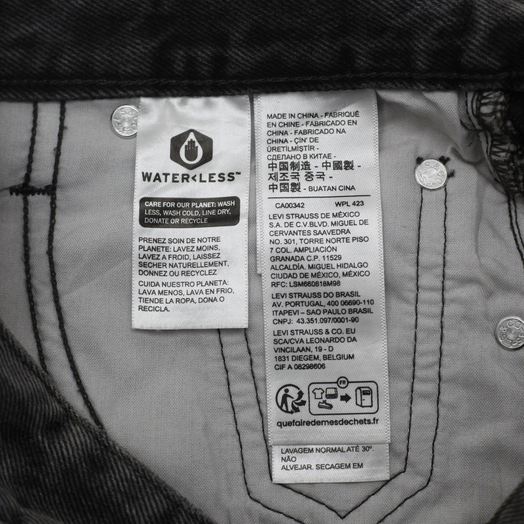 Y2K Ladies High-Rise Deconstructed Denim Mini Skirt Size 24