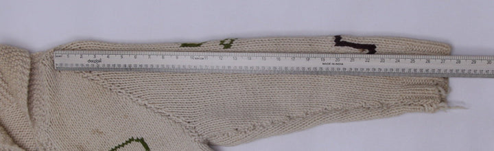 Vintage Mens Patterned Knitwear Full Zip Sweater Size L | Migration_Knitwear & Sweaters - View 13 | Fashion Rerun