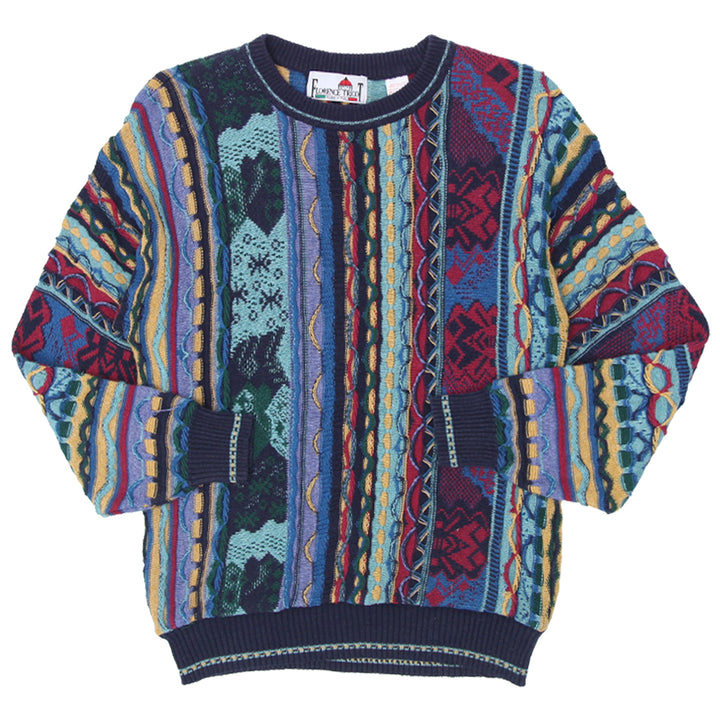 Vintage Florence Tricot Coogi Style 3D Knit Sweater - Fashion Rerun Vintage Migration_Sweaters