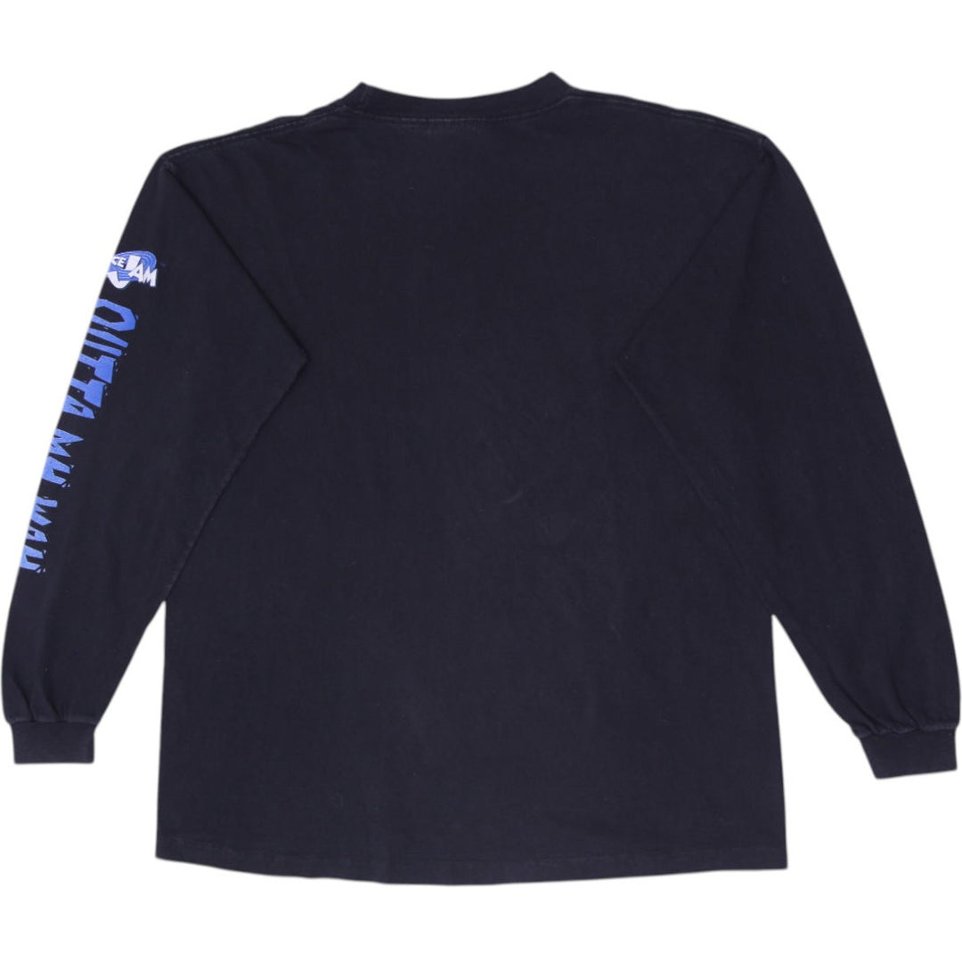 Vintage 1996 Space Jam Taz "Outta My Way" Long Sleeve Graphic T-Shirt