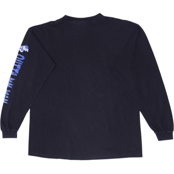 Vintage 1996 Space Jam Taz "Outta My Way" Long Sleeve Graphic T-Shirt