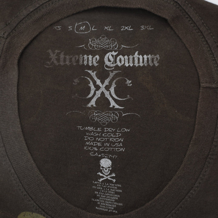 Y2K Mens Xtreme Couture Graphic T-Shirt Size M