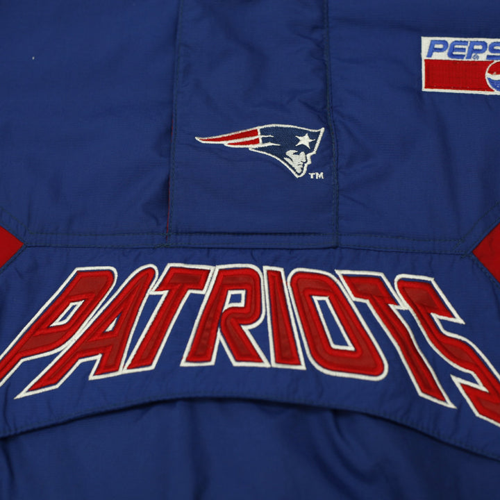 Vintage Mens 90s Starter NFL ProLine New England Patriots Pepsi Pullover Puffer