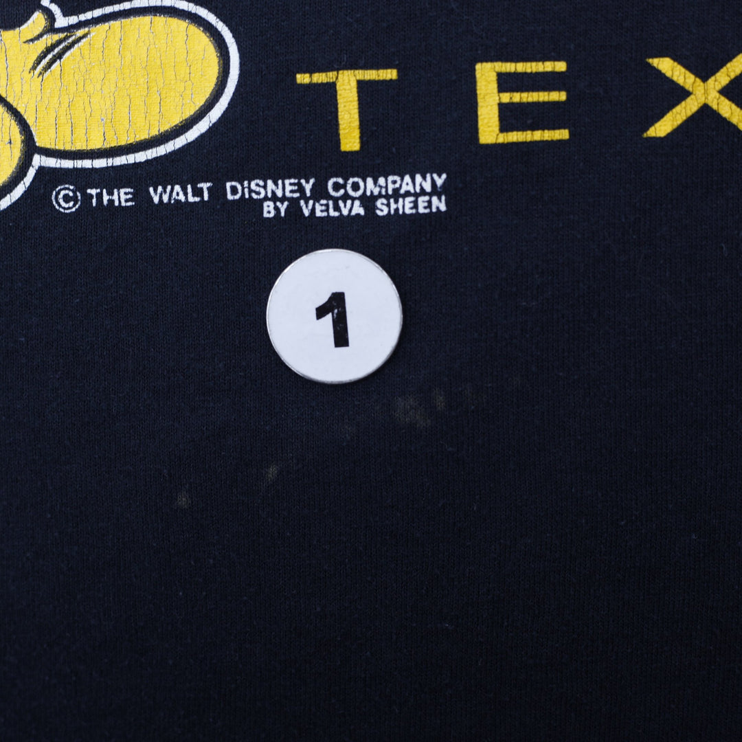 Vintage 80s-90s Velva Sheen Mickey Mouse Texas T-Shirt Size L