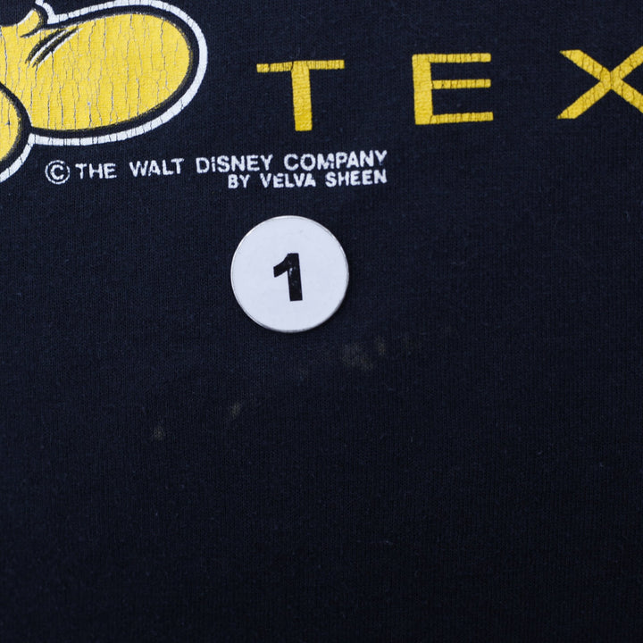 Vintage 80s-90s Velva Sheen Mickey Mouse Texas T-Shirt Size L